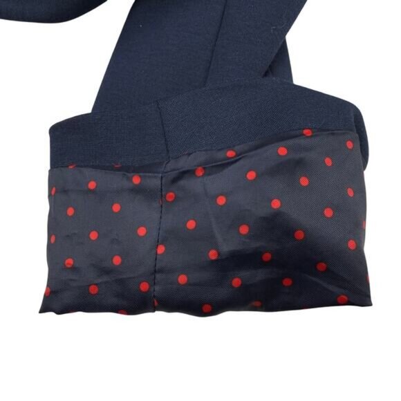 Gap The Academy Women's Navy Double Knit Ponte Blazer Navy Size 2 - Picture 7 of 7